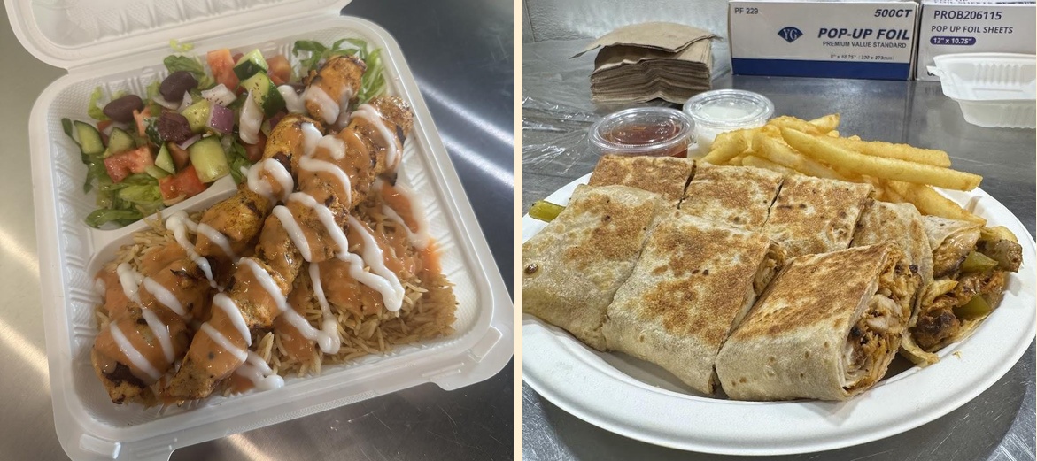 Saj Grill Coralville Menu